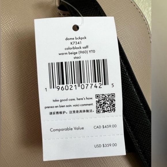 NWT $359 Kate Spade Staci Backpack - Picture 4 of 11